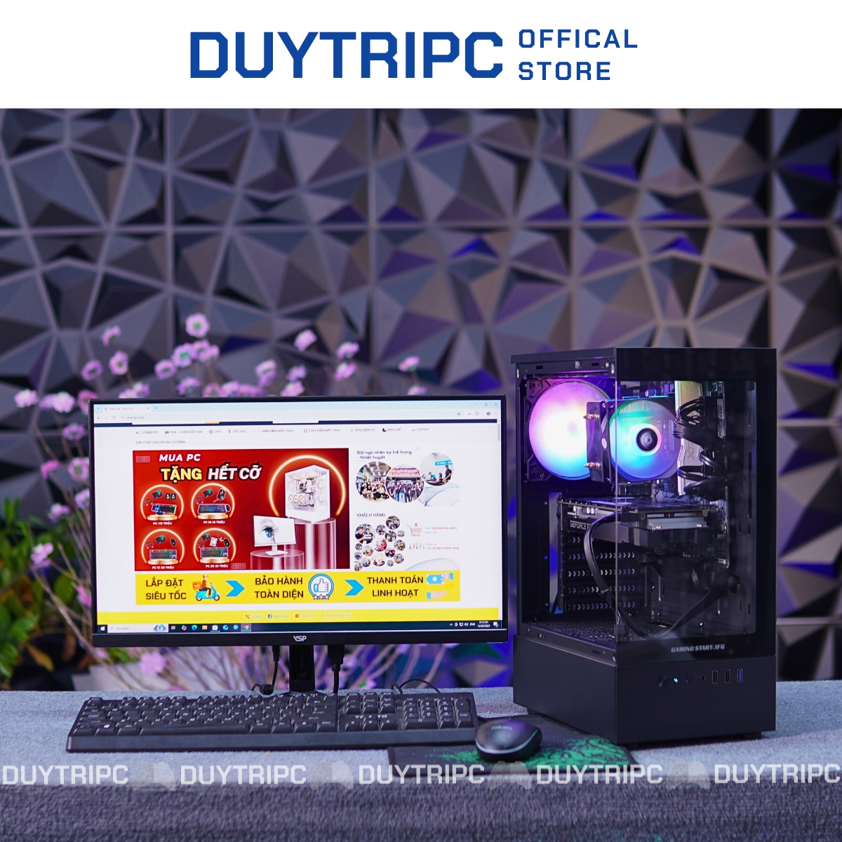 PC Gaming i3-12100F + GTX 1660 Super 6GB – Chiến Game Mượt, Giá Đẹp